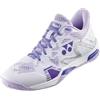 YONEX (Yonex) [Yonex] Scarpe da Badminton Power Cushion Eclipse Z Donna Bianco/Viola 115 24.0