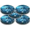 MediaRange 5 confezioni da 10 DVD+R Mediarange da 8,5 GB con DL Injekt su tutta la superfic