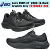 Asics WMNS GT-2000 14 nero grigio grafite 1012B843-002 taglia donna