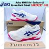 Asics WMNS Gel-Dedicate 8 Cream Dark Cobalt 1042A237-105 taglia donna