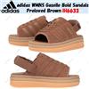 adidas WMNS Gazelle Bold Sandals Preloved Brown IH6633 taglia donna