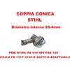 Coppia conica 25,4mm x STIHL FS 410 460 FSA 130 FS-KM FR 131T 410C-E 460TC-E