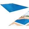 AREBOS Telo riscaldamento solare copertura termica per piscina 400my (0,4mm)