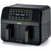 Ariete 4623 Airy Fryer Dual Friggitrice ad aria con doppio cestello 1700W 8L