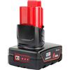 Waitley 12V 6.0Ah Batteria per Milwaukee M12 48-11-2410 48-11-2420 48-11-2411 48