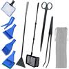 Moendergo 9 In 1 Cleaning Tools. 6 In 1 Aquarium cleaning tools +3 in 1 Aquascape Tools Ki