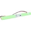 vhbw Batteria per BAES OVA TD310632 1600mAh 7,2V NiCd