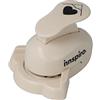 INNSPIRO Corner Punch Cuore 25 mm Fustella Angolare Punch per Scrapbooking, DIY Artigianato, Creazione di Carte