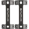M-WAVE Adapter for The Assembling of 2 Bottlecages On The Bicycle Frame, On Card (Confezione da 2)