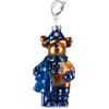 Inter - Pallina di natale a forma di renna, ornamento albero di natale in vetro, decorazione natalizia ideale come regalo e per tutti i tifosi Inter