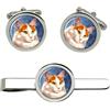 Set Di Gemelli E Clip Per Cravatta Per Gatto Van Turco