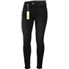 DIESEL Grupee 0R84A Jeans Donna Super Slim Skinny Vita Bassa Nero W23 L32