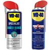 WD-40 Specialist Grasso Bianco al Litio Spray con Sistema Doppia Posizione, 400 ml & Prodotto Multifunzione Lubrificante Spray Con Sistema Doppia Posizione, 500 ml, Bianco
