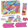 CRAZE loops CRAZE Kit elastici per braccialetti fai da te, include schede per an 13vo