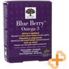 NEW NORDIC Blu Bacca Omega-3 60 Pillole Eye Salute Vision Supporto Integratore
