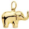 FMF Pendente Oro 18K 750 Elefante 16 X 10 MM.