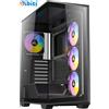 Antec C3 ARGB Mid Tower - Case Da gaming in Vetro Temperato per PC, Colore: Ner