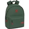 safta MUNICH - Zaino per laptop da 14,1, ideale per giovani di diverse età, comodo e versatile, qualità e resistenza, 31 x 16 x 41 cm, colore verde, Verde, Estándar, Casual