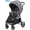Kinderkraft GRANDE plus Passeggino Leggero Dalla Nascita Fino 22 Kg, Pieghevole