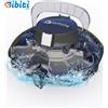 Robot Piscina a Batteria, Doppia Filtrazione, Parcheggio AUT., Autonomia 80 Min,