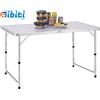 Tavolo Da Campeggio Pieghevole Con Maniglia per Trasporto 60X120X70Cm (Bianco)