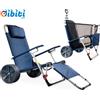 Does not apply 2-In-1 Lettino Da Spiaggia Con Ruote O Carrello Pieghevole, Blu