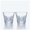 Baccarat Bicchiere Baccarat Lutetia 2024 Crystal Rock Glass Set di 2 nuovi con scatola...