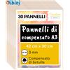 30 X A3 Compensato Pannelli Legno Betulla 3Mm | Pannelli Compensato 420 X 300 X