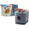Grantoast - Tostapane 2 Fette XL Con Pinze Apribili per Toast Farciti - 7 Livell