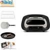 G10186 "Pronto Pizza 2 Minuti", 1700 W, Raggiunge Fino I 430°C, Pareti Fredde, C