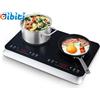 Does not apply Piastra Induzione Doppia, Piastra Induzione 2 Fuochi Portatile, 3500W, Touch Con