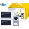 K40916 Kit Videocitofono 7" Touch Screen Bifamiliare Con Alimentatore Multispina