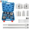 Does not apply Set Di 9 Carotatrice a Tazza Muro per Cemento, Fresa a Tazza 30/40/65/80/100Mm,