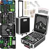 Does not apply tectake® 1200 Set di Attrezzi Trolley, Valigia Alluminio, Porta attrezzi, Portau