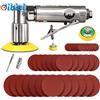 SPTA Levigatrice Pneumatica Rotorbitale Mini Set Ad Aria 25Mm / 50Mm / 80Mm, Set Di L