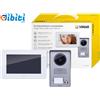 VIMAR Videocitofono Monofamiliare da Parete Vimar K40910 Kit , Grigio la Targa e Bianc