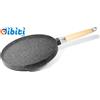 Does not apply Testo romagnolo 28 cm - Bistecchiera Antiaderente Pietra - Padella a Doppia Facc