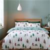 Catherine Lansfield Set copripiumino reversibile per letto king size aYBV