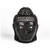 EVERGD Bruciatori a cera a forma di testa di Buddha, con cucchiaio, bruciatore p