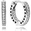 PANDORA Orecchini Infinito Cuori 296317CZ