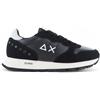 SUN68 Ally Studs - Donna Sneakers Nere Z45206-11 Scarpe Fashion NUOVE