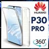 COVER 360° Per HUAWEI P30 PRO Custodia Fronte Retro TRASPARENTE Silicone TPU