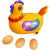 Elettrico che depone uova di gallina giocattolo gallina camminata che depone