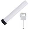 Tubo di Scarico 30cm PP per WC Bidet Manuale per Uso Serbatoio Acqua Nascosto