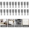Picchetti PVC Staffa Armadio Antiscivolo Piastra Supporto Pz Ferro PVC Contenuto