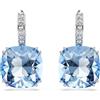 Swarovski Orecchini Swarovski Pendenti Millennia 5756150 Earrings Monachella Azzurro Rodio