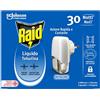 Raid Liquido Elettrico Antizanzare Contro Zanzare Comuni e Tigre, Confezione da 1 Base e 1 Ricarica 21 ml, 30 Notti