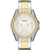 Does not apply Fossil Orologio Riley Da Donna, Movimento Cronografo Al Quarzo Con Cinturino in