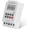 Interruttore Timer Interruttore Timer Digitale Casa Interno Esterno 1 Set 12V DC