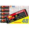 Diavolina Saratoga TRONCHETTO Accendi Fuoco CEPPO CANADESE → 1 / 48 pz Per Camino e Stufe